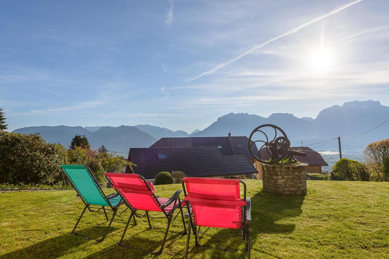 St Jorioz- Cosy Chalet Vue Lac Et Montagnes - Lla Selections By Location Lac Annecy Сен-Жорьо Экстерьер фото